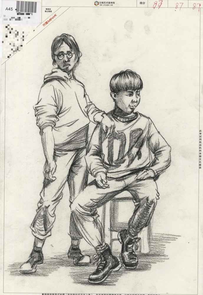 廣州美術(shù)高考班將云南一模卷理好了，網(wǎng)友稱:平淡無奇，你怎么看,44
