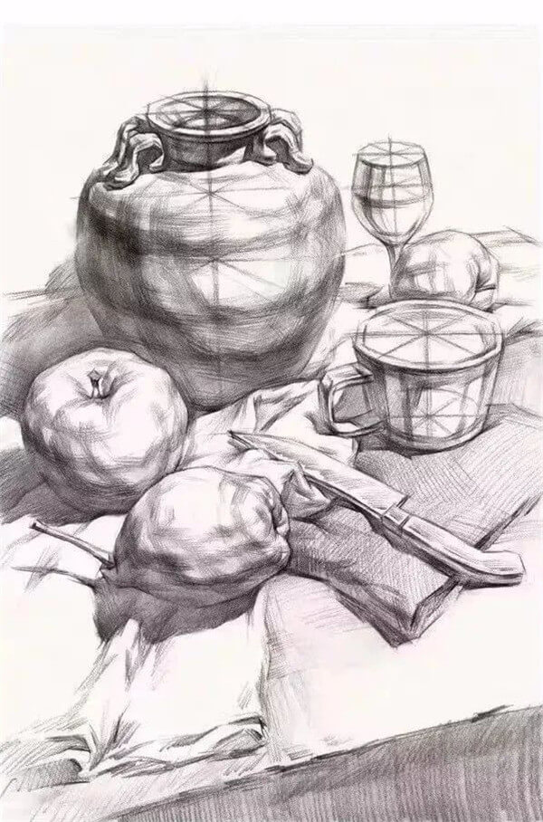 如何讓素描靜物急速提高？只需你做到廣州十大畫室整理的這3條圖14