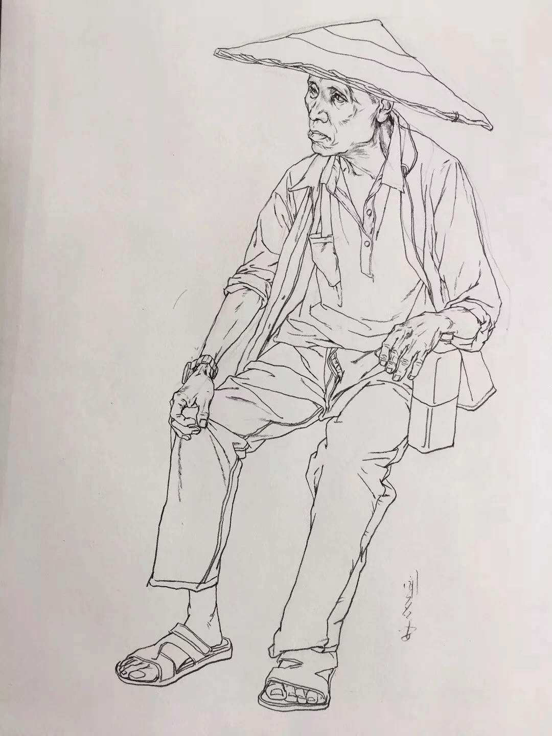 打破常規套路，從這些方面入手速寫人物，輕松掌握速寫訣竅4