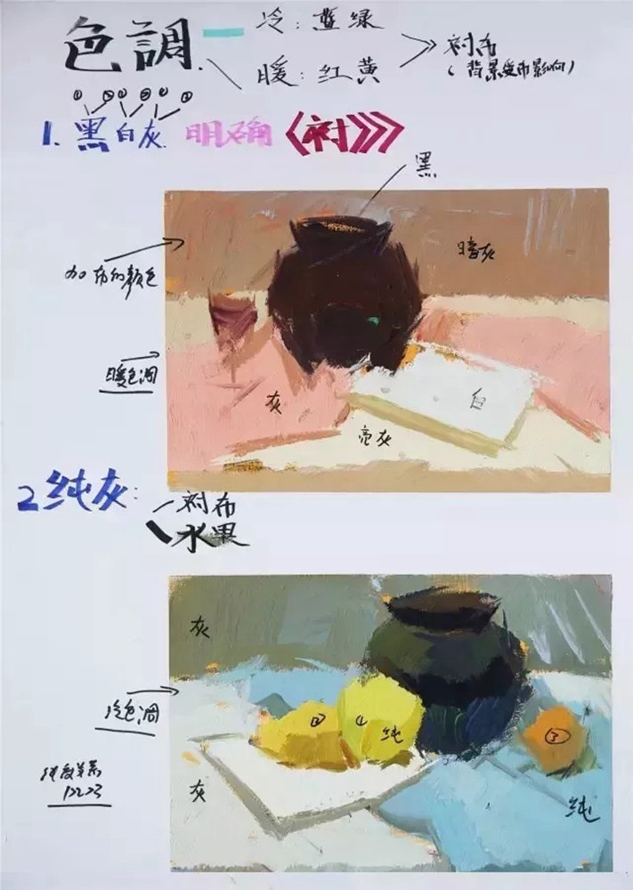 廣州前十畫室整理的色彩教學(xué)知識(shí)點(diǎn)和繪畫技巧，千萬要記得,02