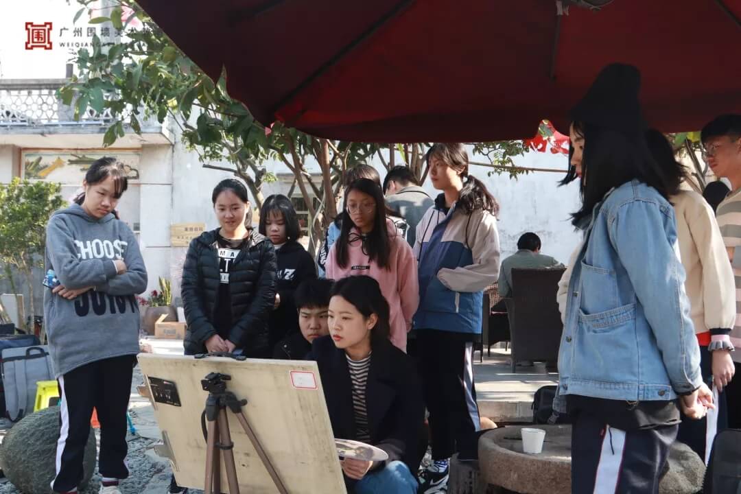 廣州圍墻畫室,圍墻畫室,廣州圍墻美術(shù)培訓,07